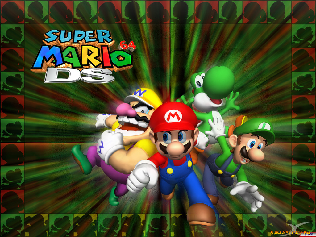 mario, , , party, ds